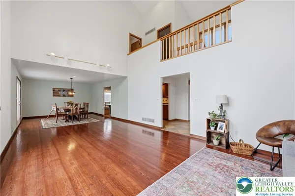 a very nice looking room with a large window