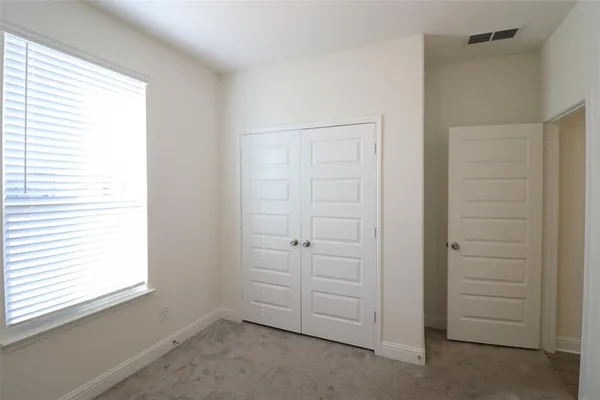 an empty room with a empty space