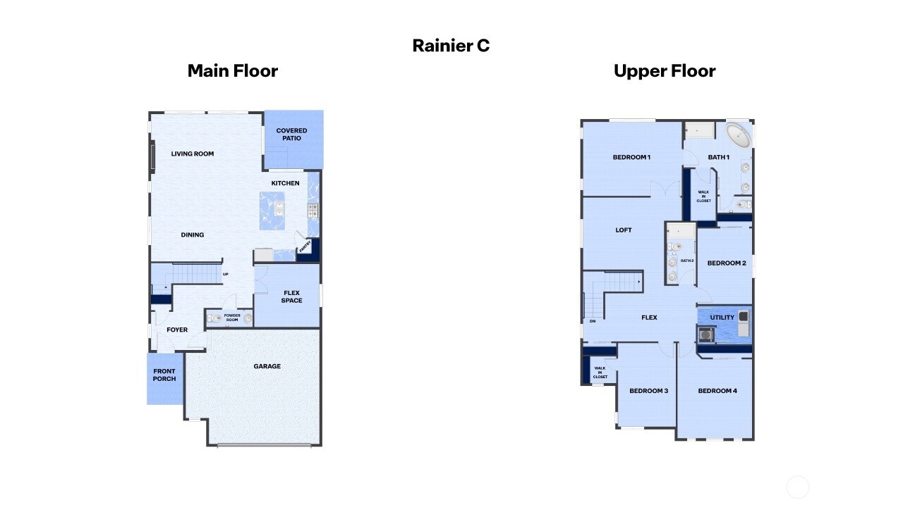 3819 194th Place Southeast Bothell, WA 98012 - Photo 33 of 33 a picture of a floor plan