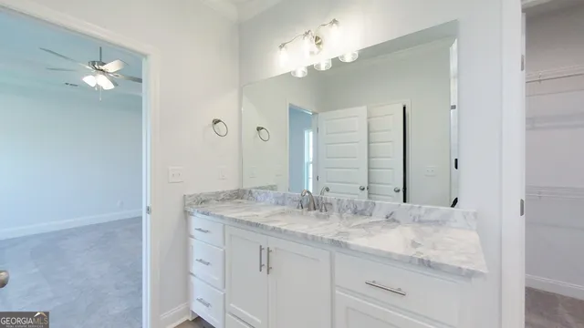 a bathroom with a shower and toilet