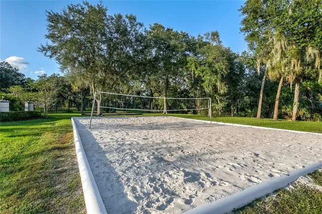 a view of swimming pool with a yard