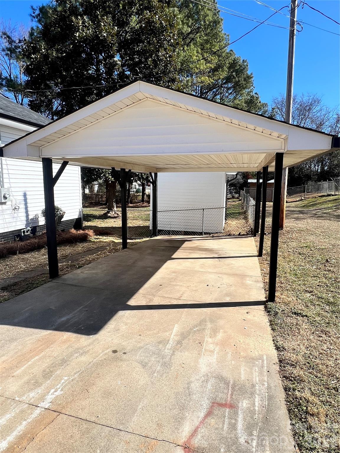 722 Austin Street Albemarle, NC 28001 - Photo 20 of 22 a view of a patio with a outdoor space
