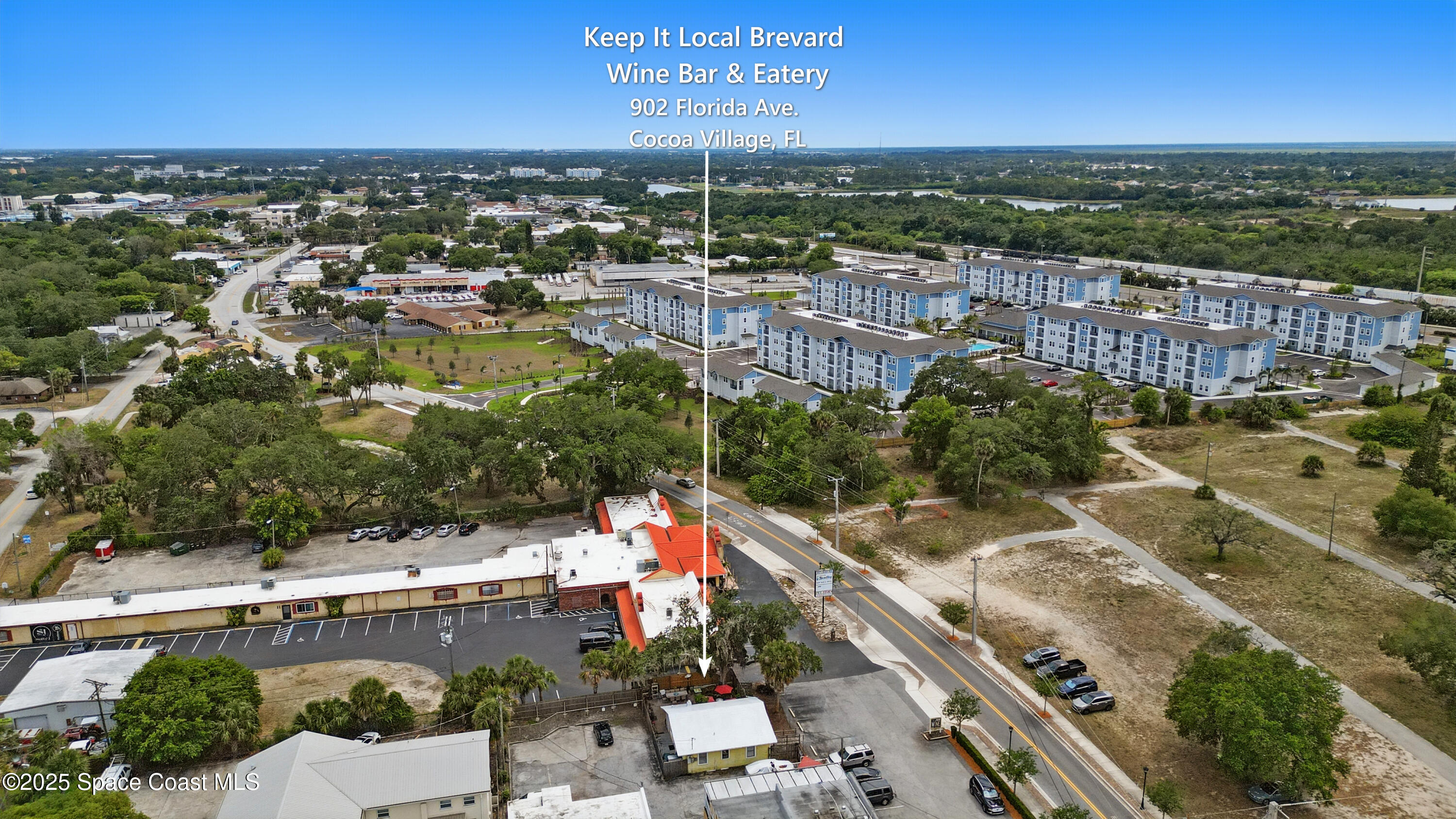 902 Florida Avenue Cocoa, FL 32922 - Photo 10 of 46 DJI_005-Labeled_SW