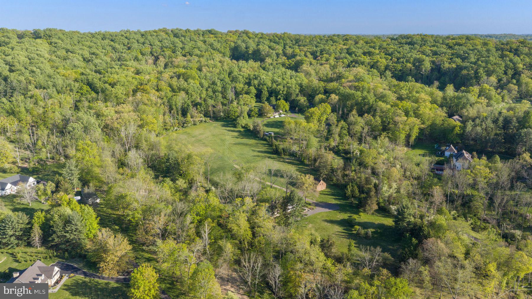 324 Thompson Mill Road New Hope, PA 18938 - Photo 4 of 23 a view of a green field with lots of bushes