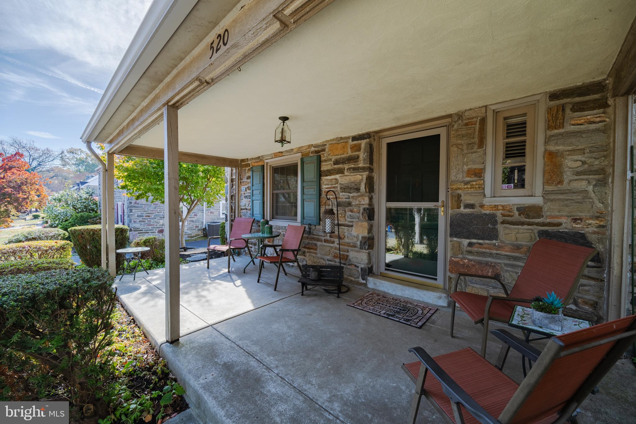 520 Eaton Road Drexel Hill, PA 19026 - Photo 6 of 29 Covered Front Porch