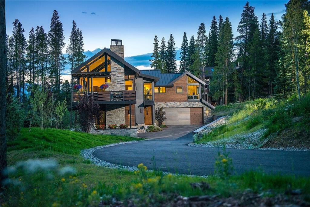 33 Rounds Road Breckenridge, CO 80424 - Photo 2 of 25 a front view of a house with a yard and trees