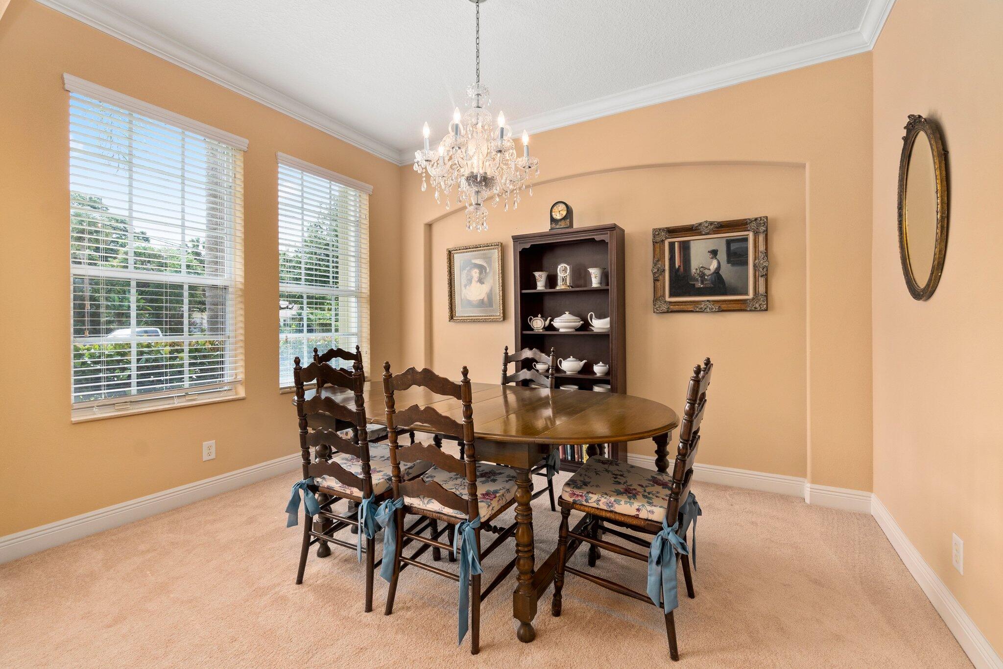 2309 Southwest Ivory Road Port St. Lucie, FL 34953 - Photo 8 of 46 a dining room with furniture and window