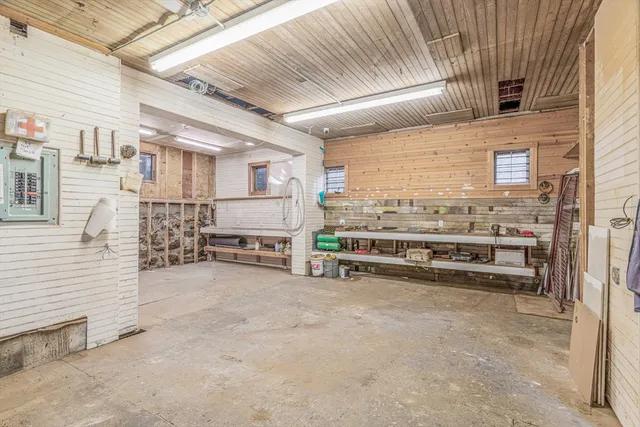 a view of storage and utility room