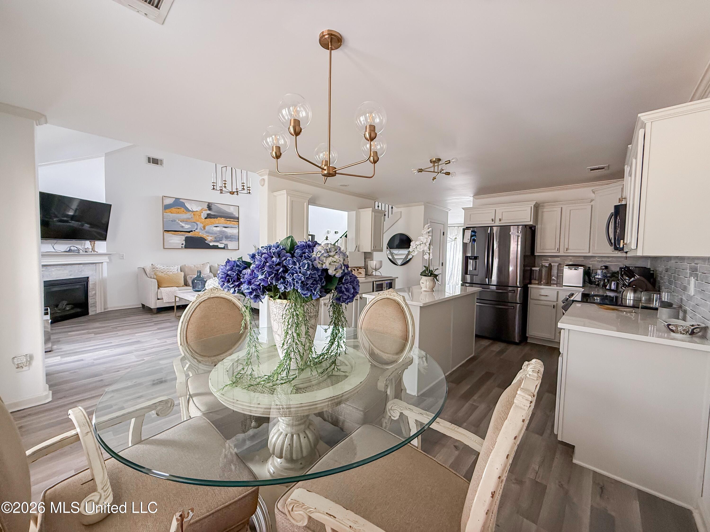 13220 Old Locke Road Olive Branch, MS 38654 - Photo 19 of 40 kitchen full view with living space