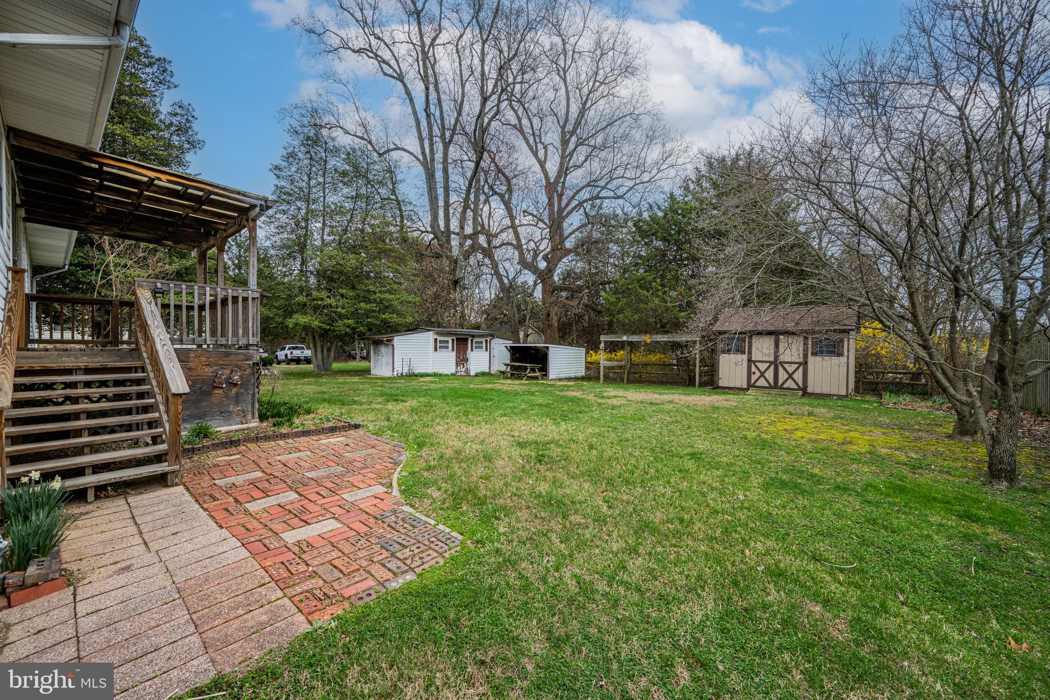 15709 Bond Mill Road Laurel, MD 20707 - Photo 34 of 42 Brick patio and sheds