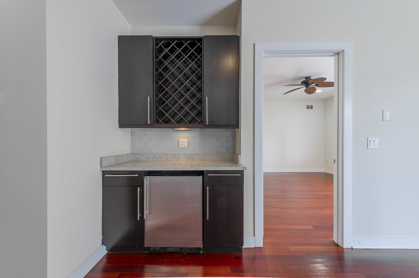 1162 West Hubbard Street, Unit 203 Chicago, IL 60642 - Photo 6 of 22 a view of an entryway with wooden floor
