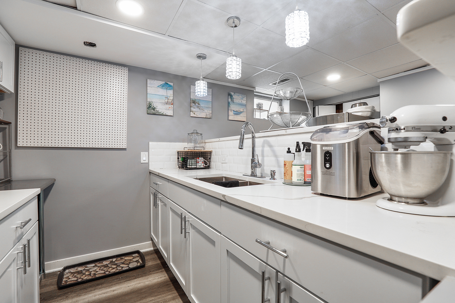 11S450 Carpenter Street Lemont, IL 60439 - Photo 18 of 29 a kitchen with a sink and a stove top oven