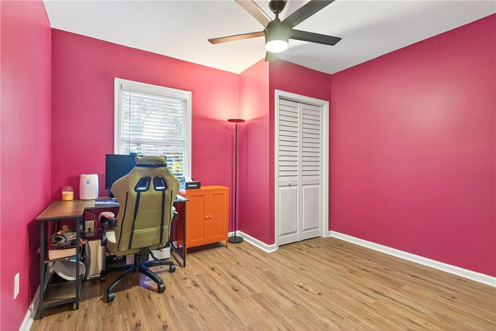 2359 Mark Trail Decatur, GA 30032 - Photo 28 of 35 a view of a workspace with furniture and wooden floor