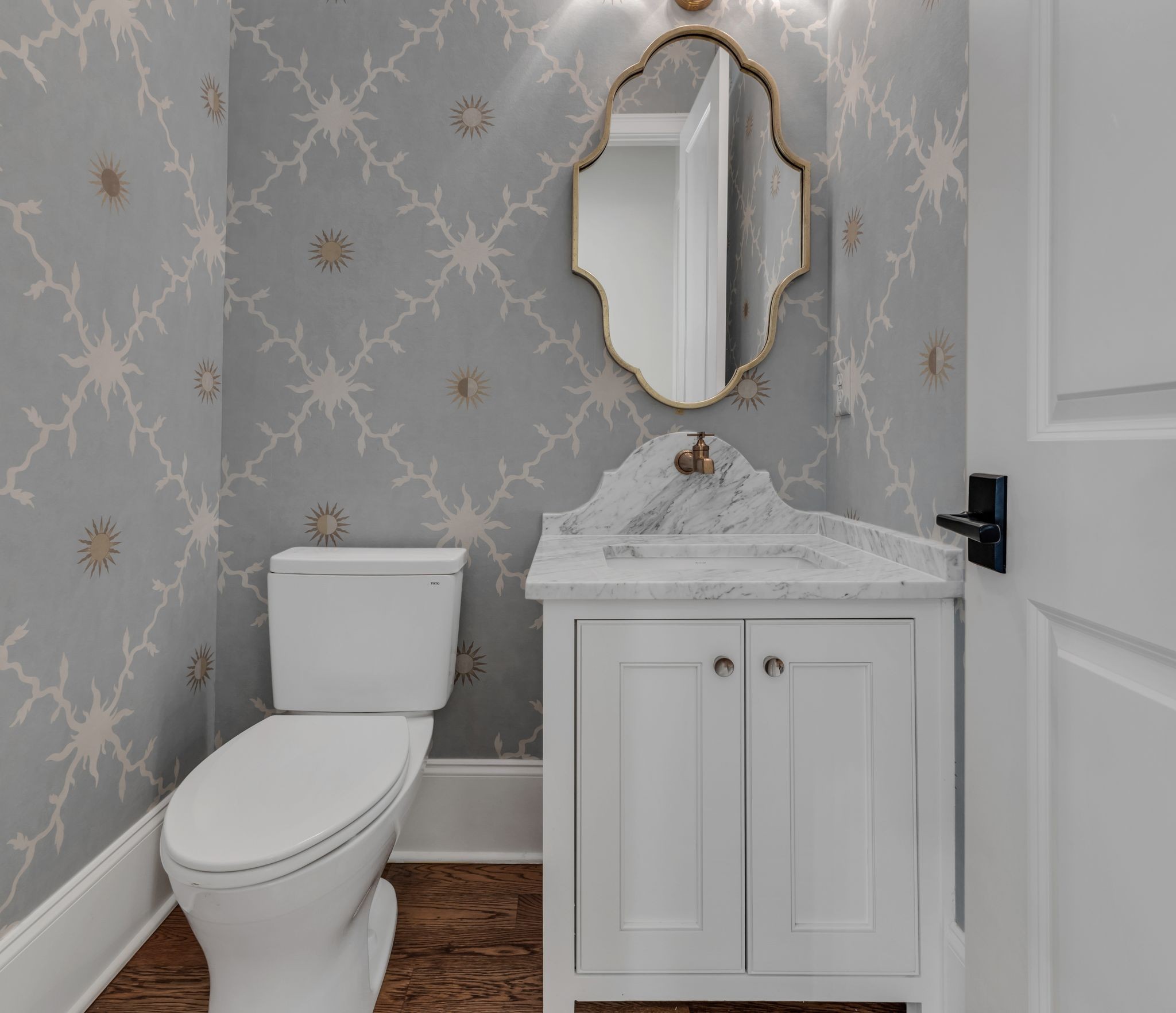 155 Splendor Ridge Drive Franklin, TN 37064 - Photo 23 of 52 a bathroom with a toilet sink and mirror