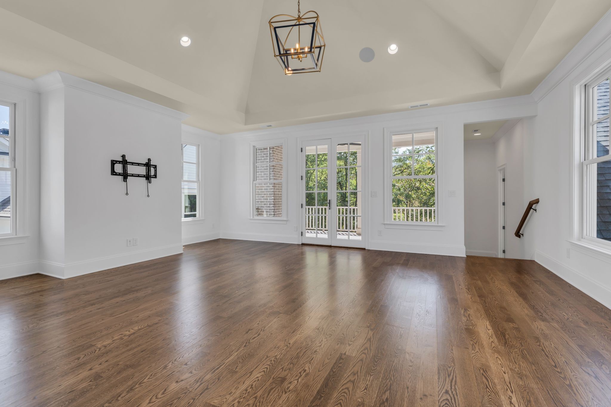 155 Splendor Ridge Drive Franklin, TN 37064 - Photo 25 of 52 an empty room with wooden floor and windows