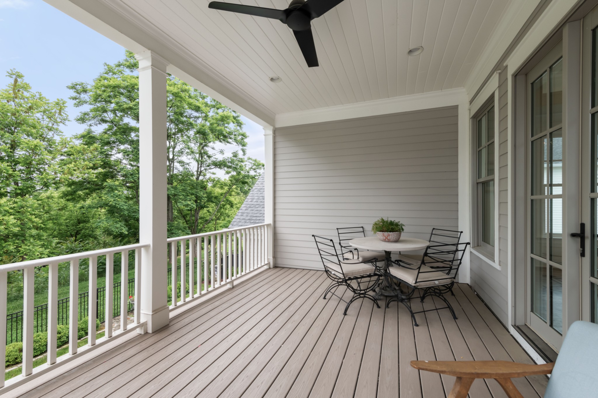 155 Splendor Ridge Drive Franklin, TN 37064 - Photo 26 of 52 a view of a wooden chairs on the roof deck