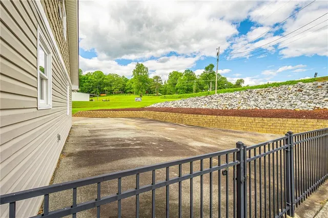 a view of a storage and utility room