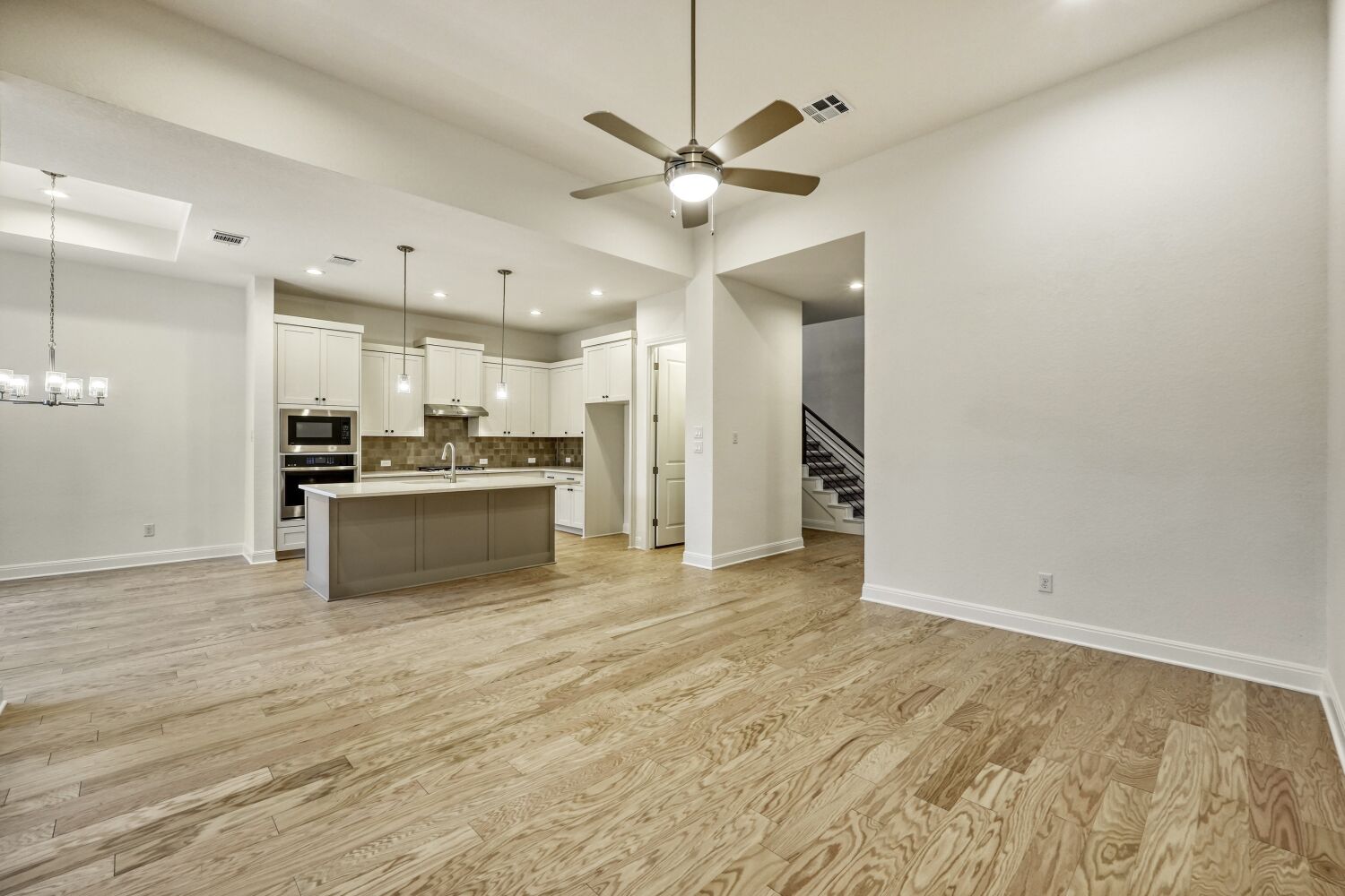 253 Prickly Poppy Loop Kyle, TX 78640 - Photo 2 of 11 a view of kitchen with refrigerator sink and cabinets