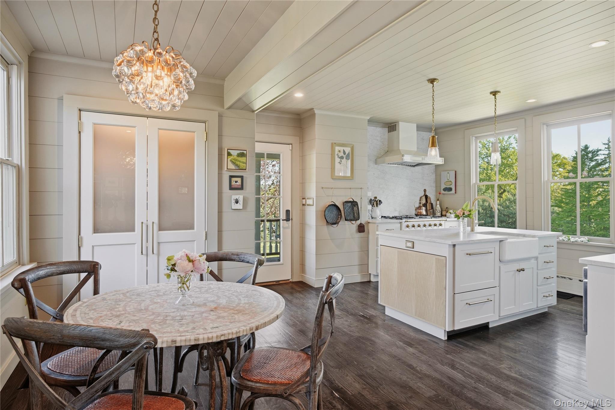 37 Paulding Avenue Cold Spring, NY 10516 - Photo 13 of 39 Beautifully renovated kitchen with spacious pantry and access to covered back porch