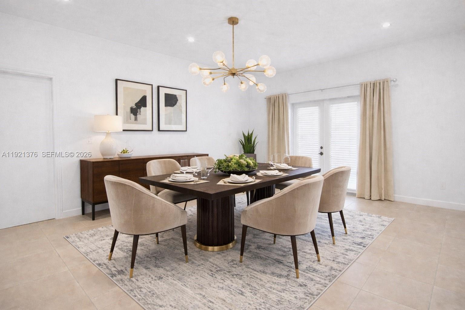 100 Southwest 30th Road Miami, FL 33129 - Photo 11 of 31 a view of a dining room with furniture