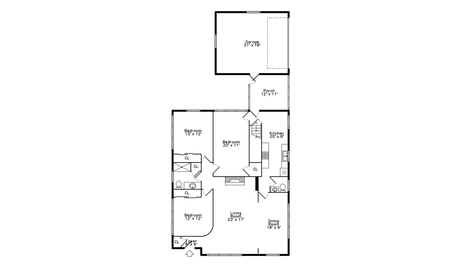 8000 Country Club Lane North Riverside, IL 60546 - Photo 19 of 19 a picture of a wall with white wall painting