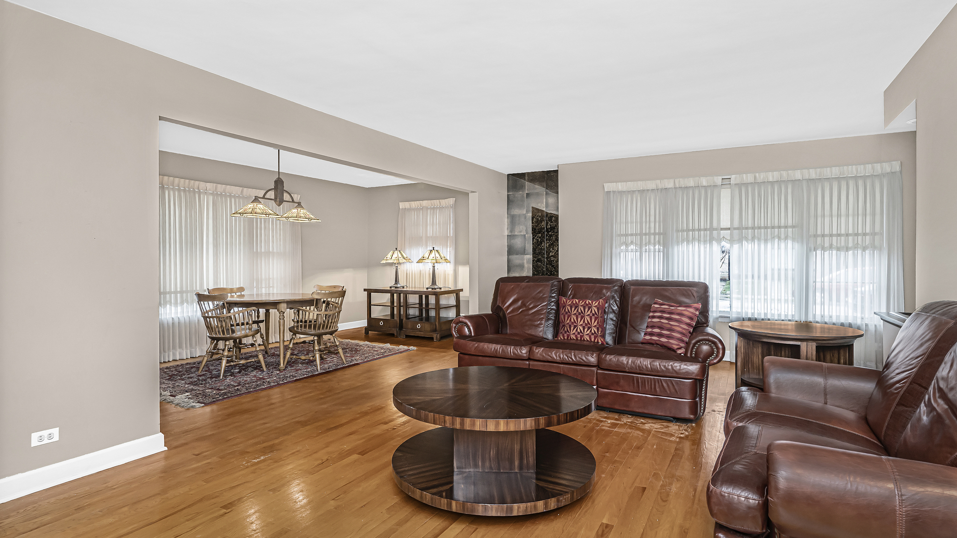 8000 Country Club Lane North Riverside, IL 60546 - Photo 2 of 19 a living room with furniture and a wooden floor