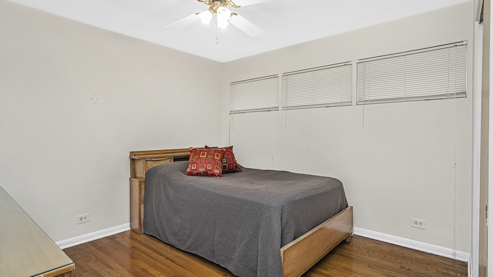 8000 Country Club Lane North Riverside, IL 60546 - Photo 8 of 19 a bedroom with a bed and a chandelier