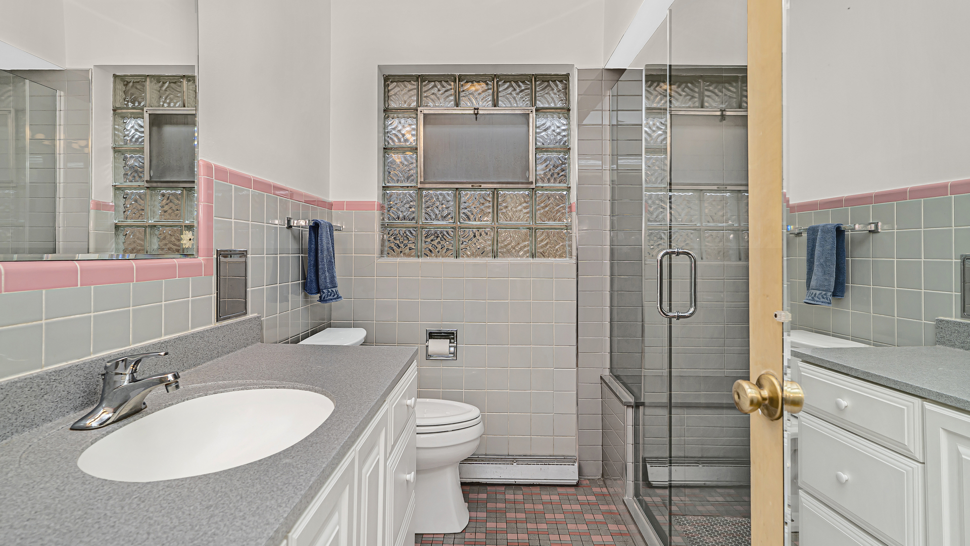 8000 Country Club Lane North Riverside, IL 60546 - Photo 9 of 19 a bathroom with a sink toilet and shower