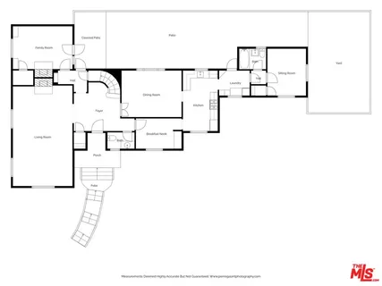 a picture of a bench in a white building