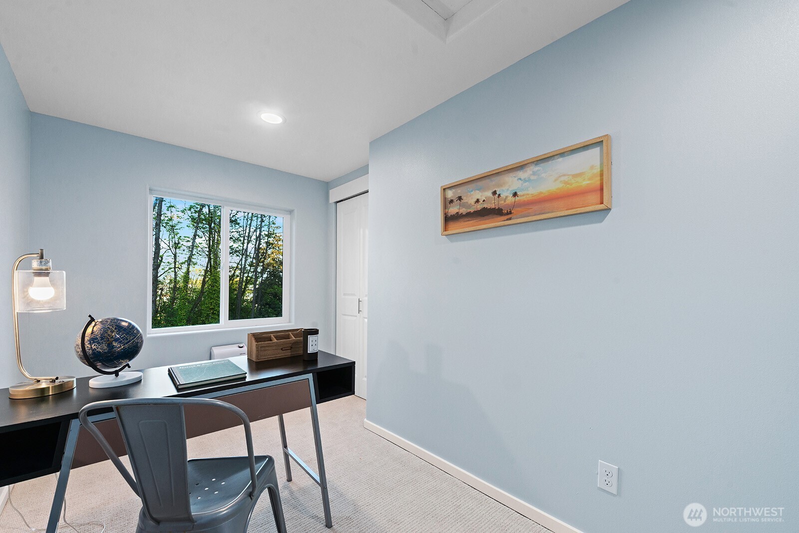 3265 31st Avenue Southwest Seattle, WA 98126 - Photo 14 of 18 a workspace with furniture and a window