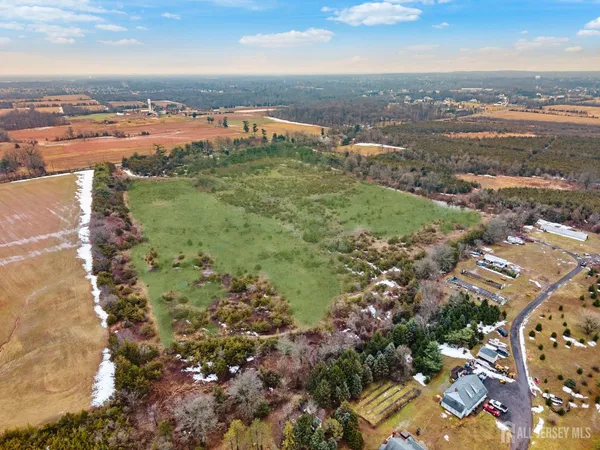 an aerial view of residential building with outdoor space