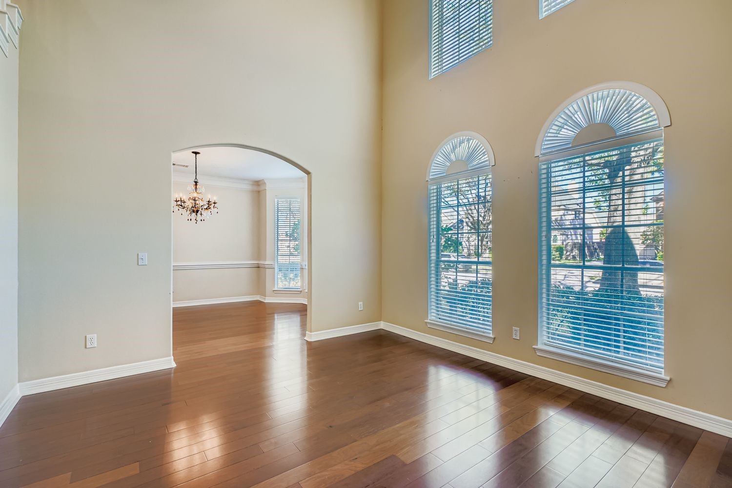 17415 Aspen Oak Court Spring, TX 77379 - Photo 36 of 39 a view of an empty room with wooden floor and a window