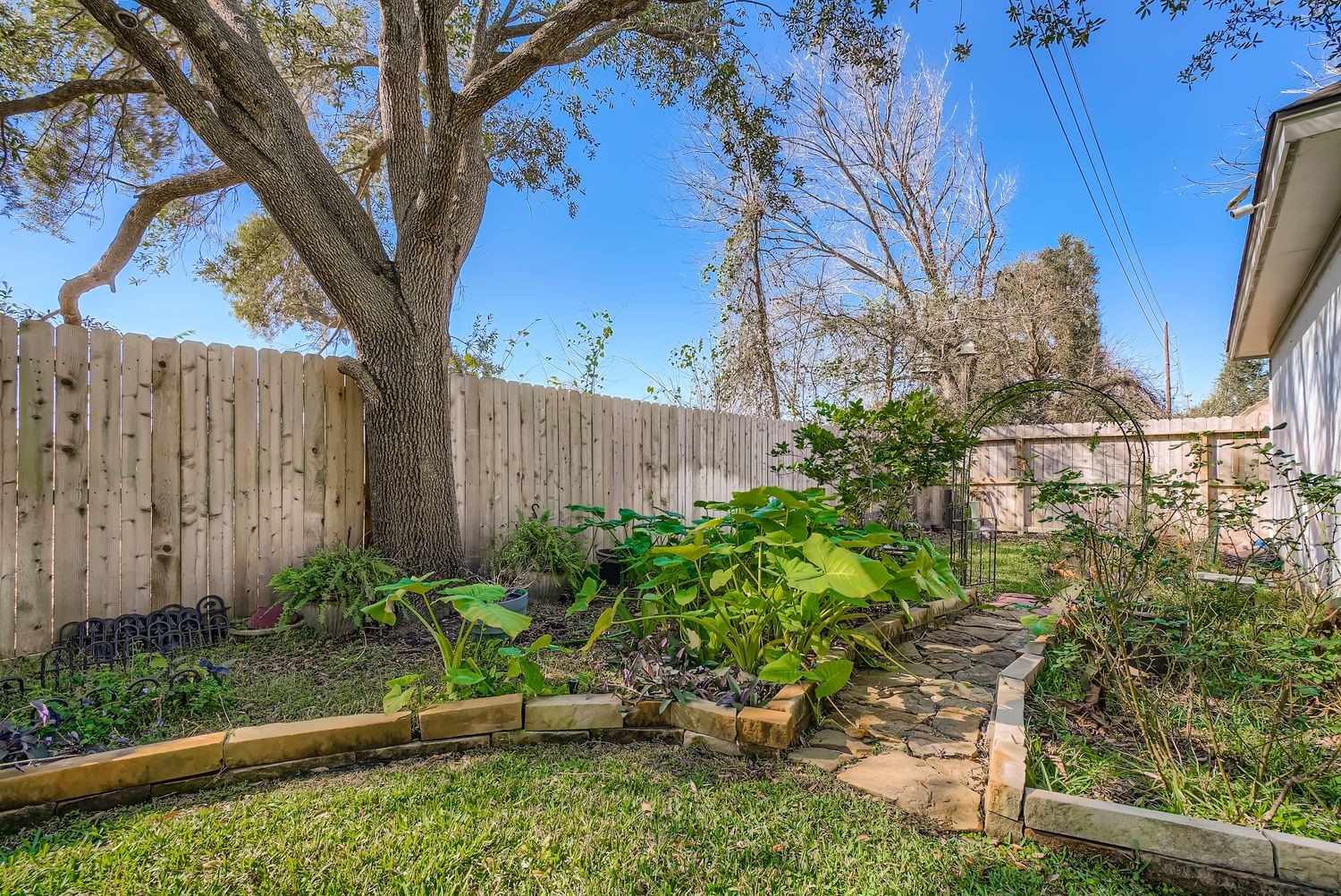 17415 Aspen Oak Court Spring, TX 77379 - Photo 39 of 39 a backyard of a house with lots of green space