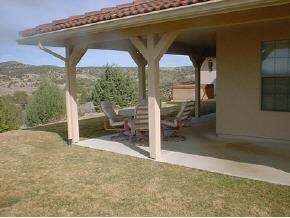 17300 Crossroads Ranch Road, Unit 63B Prescott, AZ 86305 - Photo 4 of 8 a view of porch with seating space