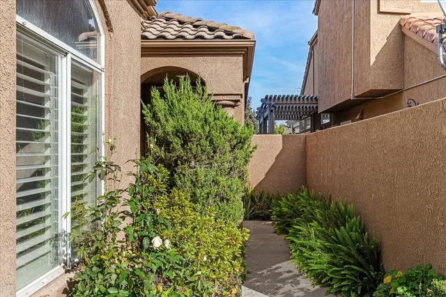 a view of a entryway door of the house