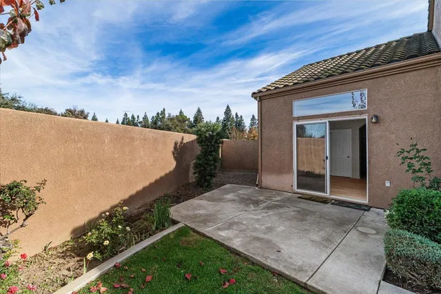 a view of swimming pool with a yard