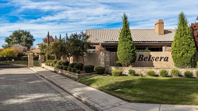 a view of a entryway door front of house