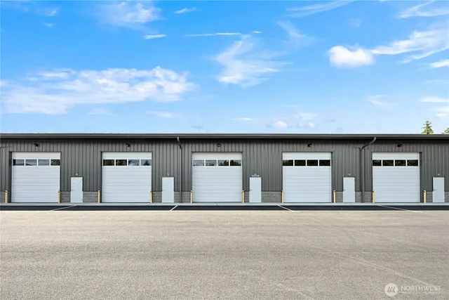 a front view of a building with balcony