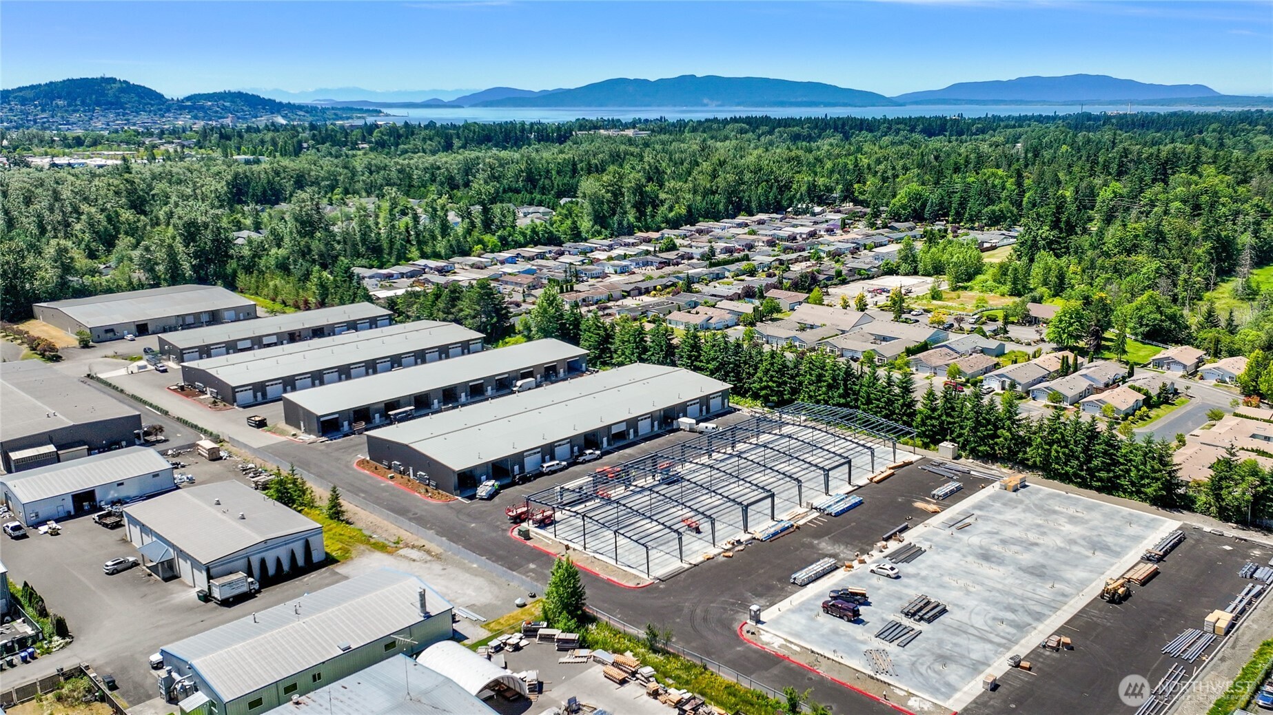 1631 Jills Court, Unit 8 Bellingham, WA 98226 - Photo 15 of 15 an aerial view of a house with a mountain