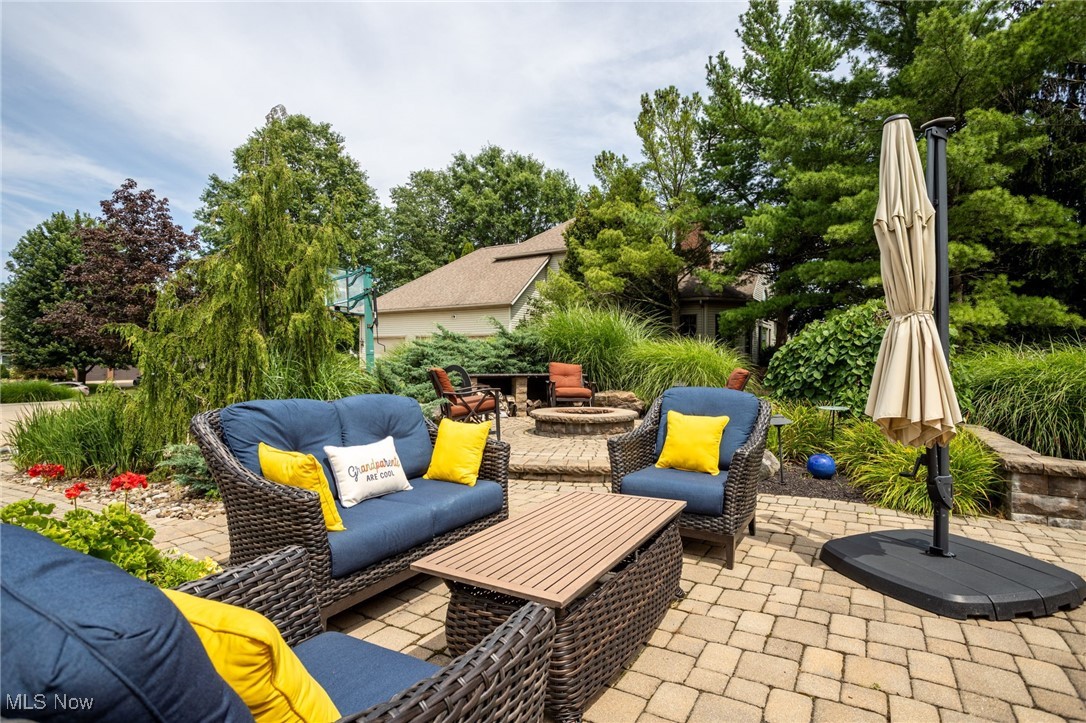 1232 Ashwood Road Akron, OH 44312 - Photo 44 of 50 View of patio / terrace featuring view of landscaped area