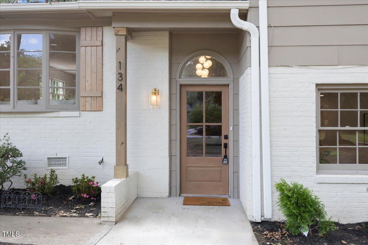 134 Radcliff Circle Durham, NC 27713 - Photo 3 of 37 a view of a door of the house