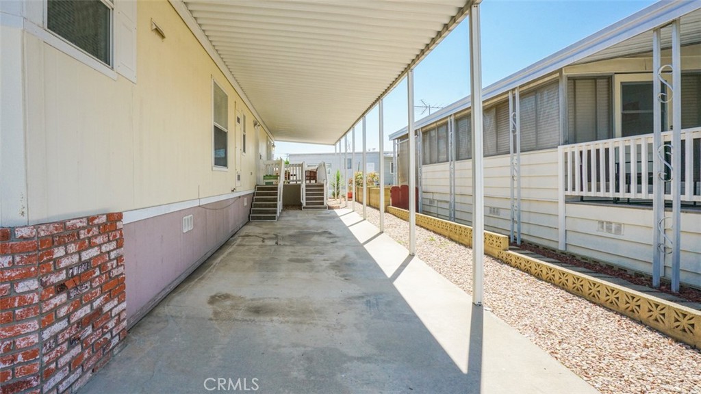 416 Jeffries, Unit 60 Monrovia, CA 91016 - Photo 40 of 49 a view of a balcony with wooden floor
