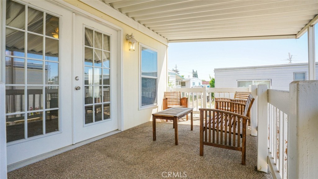 416 Jeffries, Unit 60 Monrovia, CA 91016 - Photo 42 of 49 a view of a balcony with furniture