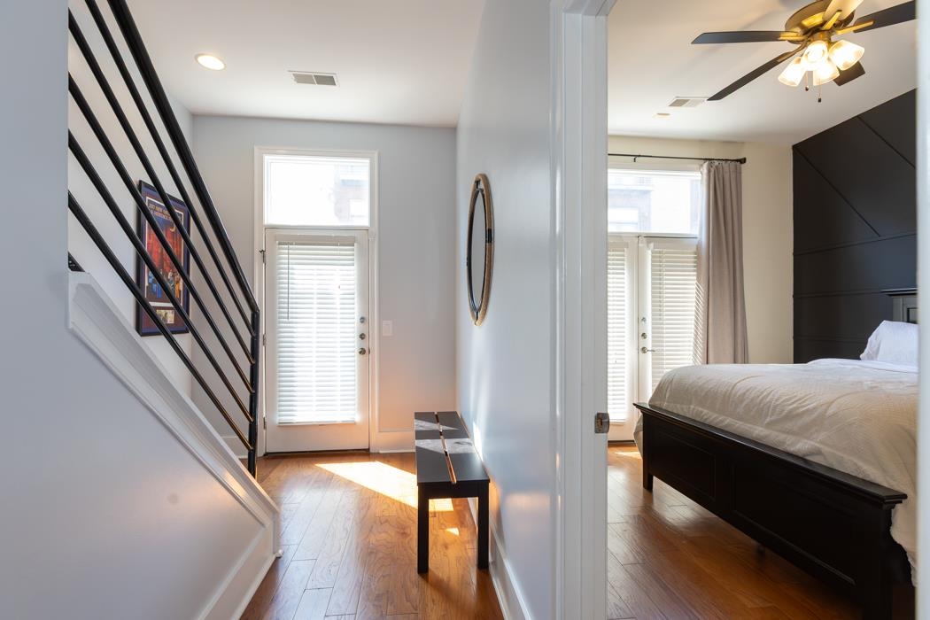 616 Denmark Drive, Unit 106 Memphis, TN 38103 - Photo 3 of 34 a bedroom with furniture and a window