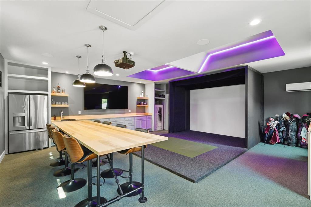 1189 West Jeter Road Bartonville, TX 76226 - Photo 7 of 40 a room with pool table and windows