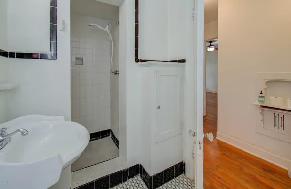 a bathroom with a sink and a toilet