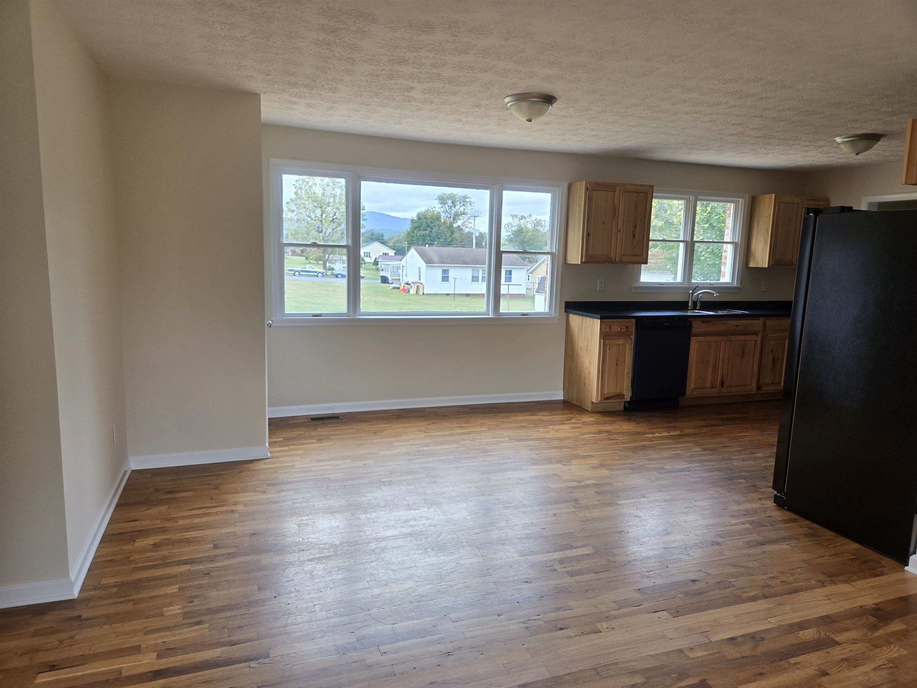 307 West Spring Avenue Elkton, VA 22827 - Photo 4 of 28 an empty room with wooden floor and windows