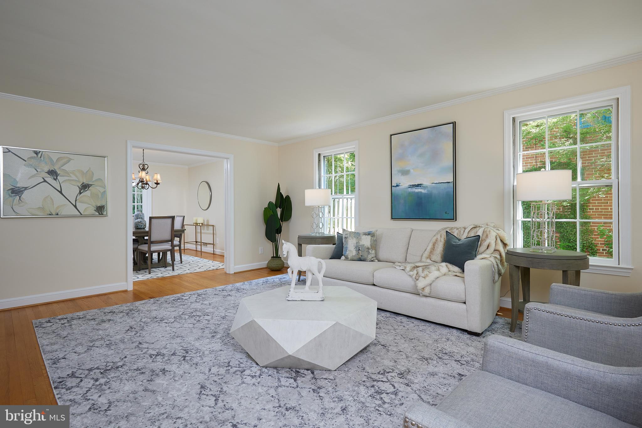 5518 Uppingham Street Chevy Chase, MD 20815 - Photo 3 of 50 Inviting Living Room