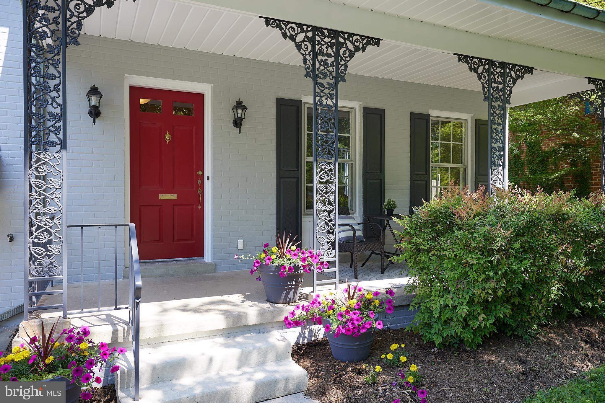5518 Uppingham Street Chevy Chase, MD 20815 - Photo 34 of 50 Covered Front Entry