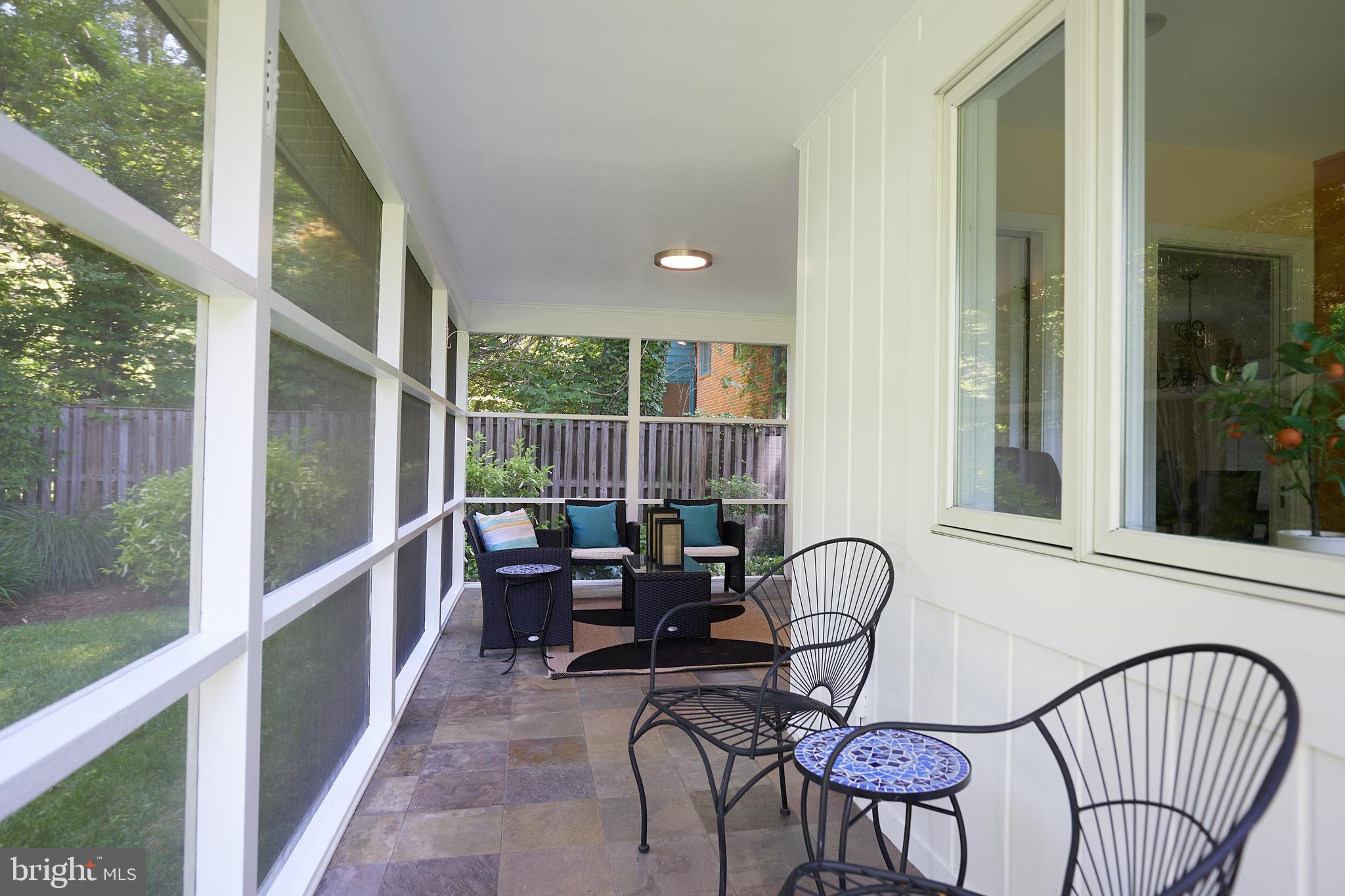 5518 Uppingham Street Chevy Chase, MD 20815 - Photo 38 of 50 Charming Screened Porch